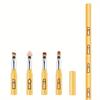 4Pcs/set 4 IN 1 Multifunctional Makeup Brushes Set Makeup Gadget Detachable Lip Eyeshadow Brush Sponge Eyeshadow Brush for Home Travel