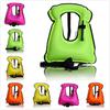 Inflatable Snorkel Life Vest With Customizable Pattern For Water Sports Enthusiasts