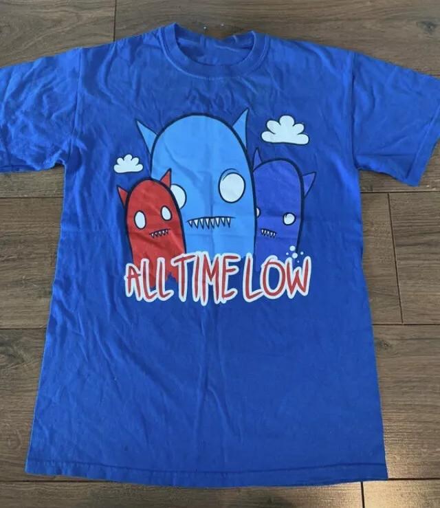 All Time Low Rare Rock Cotton Classic T-shirt All Sizes BO585 Unisex T-Shirt M