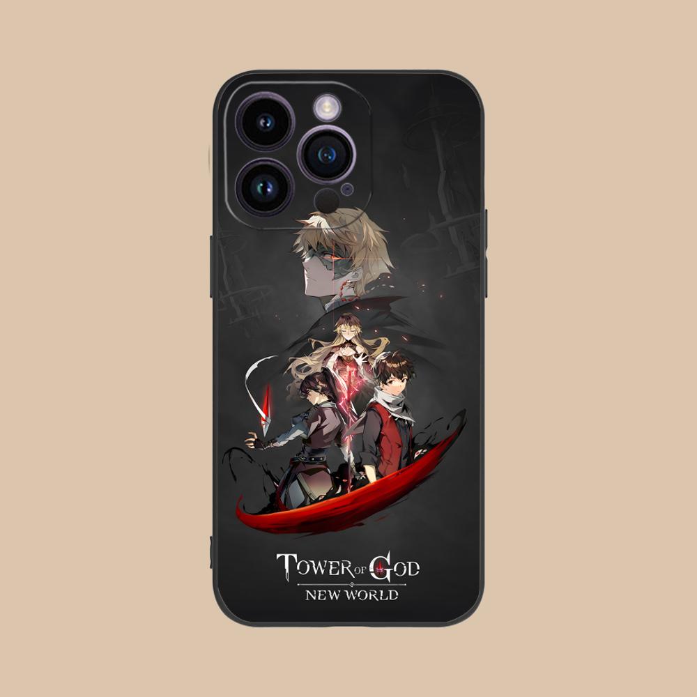 Anime Game Tower of God Phone Case for iPhone 17 16 15 14 13 12 11 X XR XS 8 7 Air Pro Max Plus Mini Colorful Cover Cover Pretty