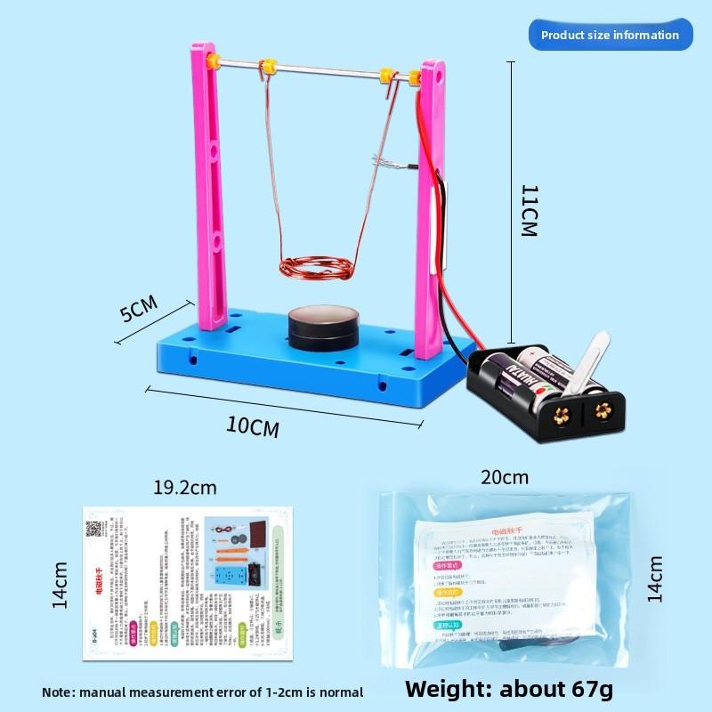 Experiment Diy Electromagnetic Swing With Physics Educational Kit For Stem Classroom