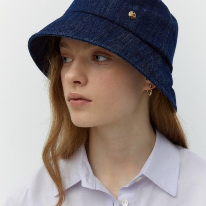 

DEPOUND льняная джинсовая панама - индиго indigo