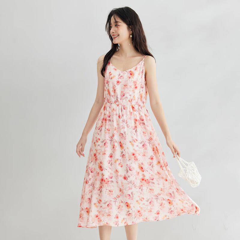 INMAN French Resort Floral Camisole Dress