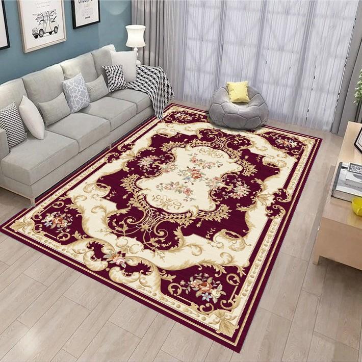European Style Living Room Carpet Coffee Table Floor Mat Bedroom Bedside Carpet