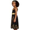 Halloween Egyptian Dress for Girls Ethnic Greek Cleopatra Kids Stage Cosplay Outfit