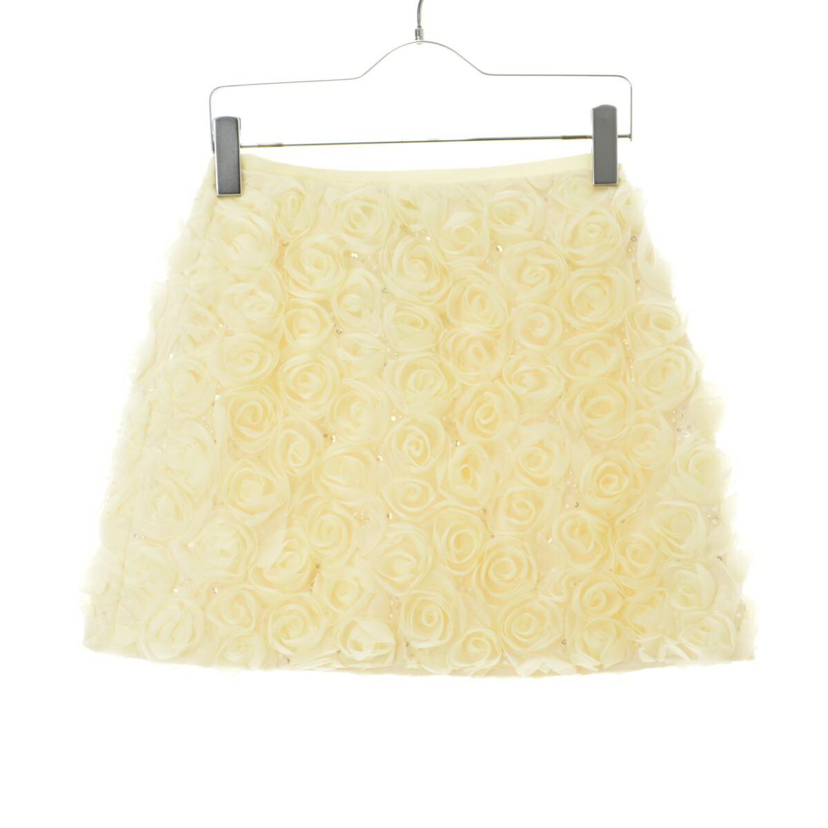 [Used] Lily Brown / Lily Brown LWFS245814 L.B CANDY STOCK A-line Bijou Mini Skirt [cacfbcad-l]