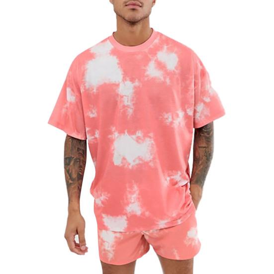 Buy Men Sports Suit O-neck Short Sleeve 