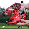 28-39 Youth Kids Soccer Shoes Rotating Button Boys Spikes AG Training Soccer Shoes
