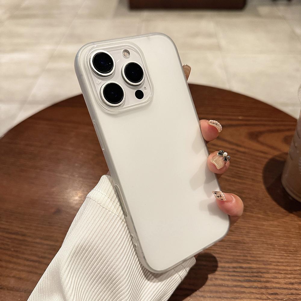 

0,3 мм Ультратонкий Силиконовый Чехол Конфетного Цвета Для iPhone 16E 15 14 13 12 11 Pro Max Plus Мягкая Прозрачная Матовая Крышка Матовый Корпус for iPhone 11