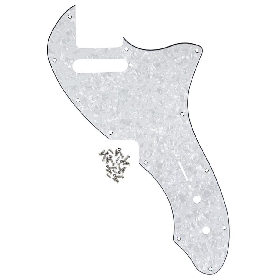 FLEOR 1PCS Thinline Guitar Pick Guard Pickguard Scratch Plate for TL Thinline 69 Reissue RI Guitar, 5 Colors Choose