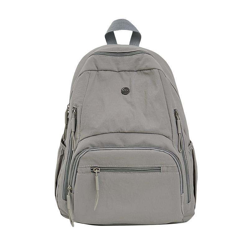 Schoolbag Backpack Women's 1011 New Multi-Pocket College Student School Bag Premium Sense Versatile Large Capacity Travel Ladies Backpack