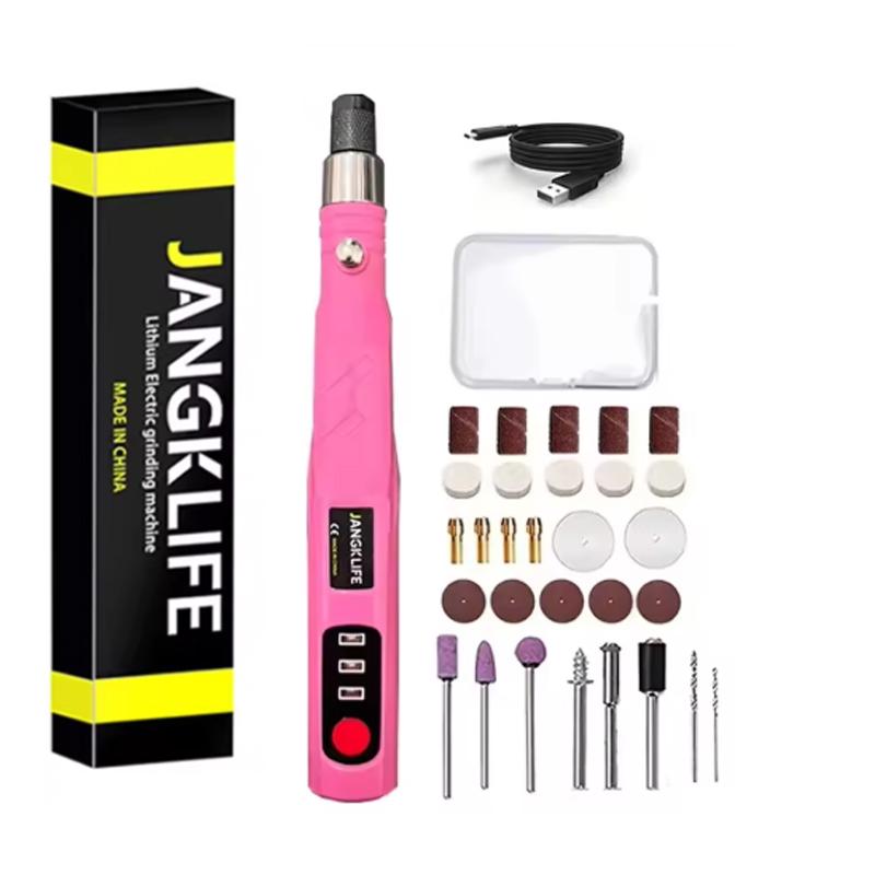 Mini Cordless Rotary Tools USB Charging Grinder Set Wireless Engraving Pen DIY Polish Rotary Carve Tool Set