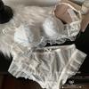 Japanese Sweet Underwear Women's Small Breasts Gather Without Steel Rings, Chest Lift Shows Big Lolita Cute Lace Girl Bra Cover