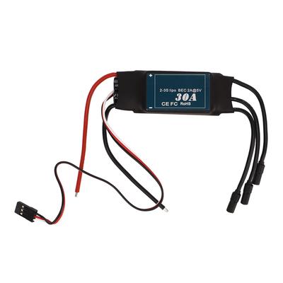 30A Brushless ESC Replacement Electric Speed Controller with 5V 2A BEC for Fixed Wing RC Aircraft Helicopter