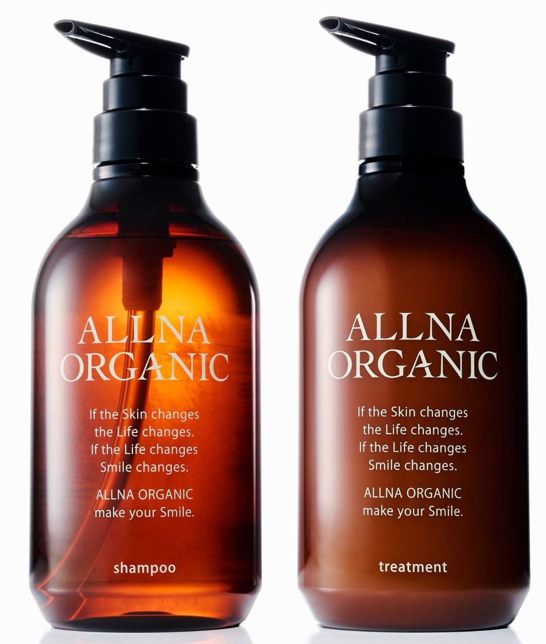 and shiny Orna Organic Shampoo Treatment Set hair care gift For damaged and moisturized Made in type 500ml each Botanical [Fragrant, smooth, hair] & - белый