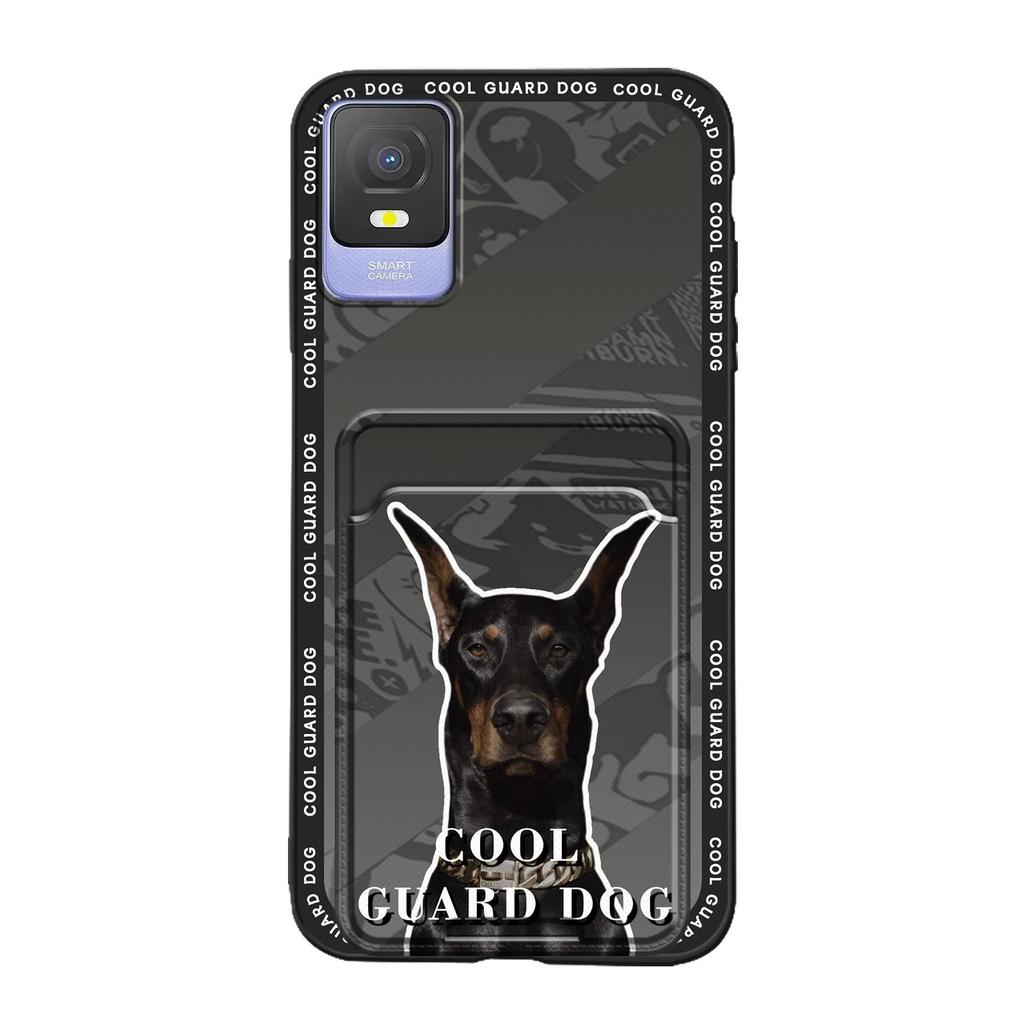 Full wrap TPU Phone Case For TCL 403 Cartoon Soft case Silicone Graffiti Card sleeve Dirt-resistant Cute Shockproof