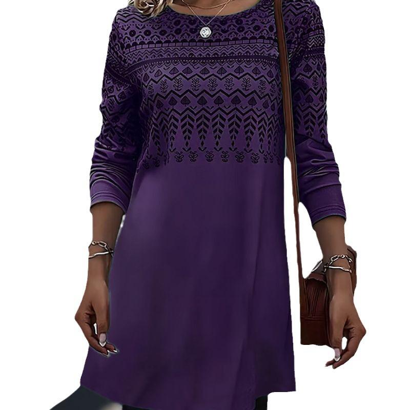 Pull ras du cou à manches longues pour femme, style street printemps et automne, street hipster, fraisé