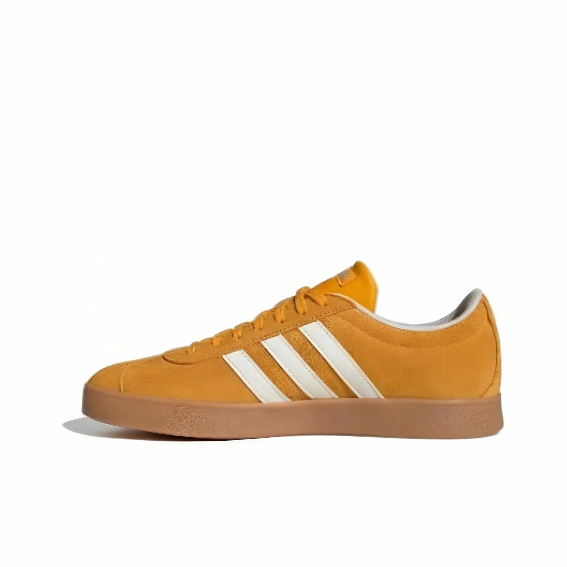 

Adidas VL COURT 2.0 Abrasion Resistant Low Top Kids Lifestyle Shoes Yellow Sneakers JI0495 37⅓ жёлтый