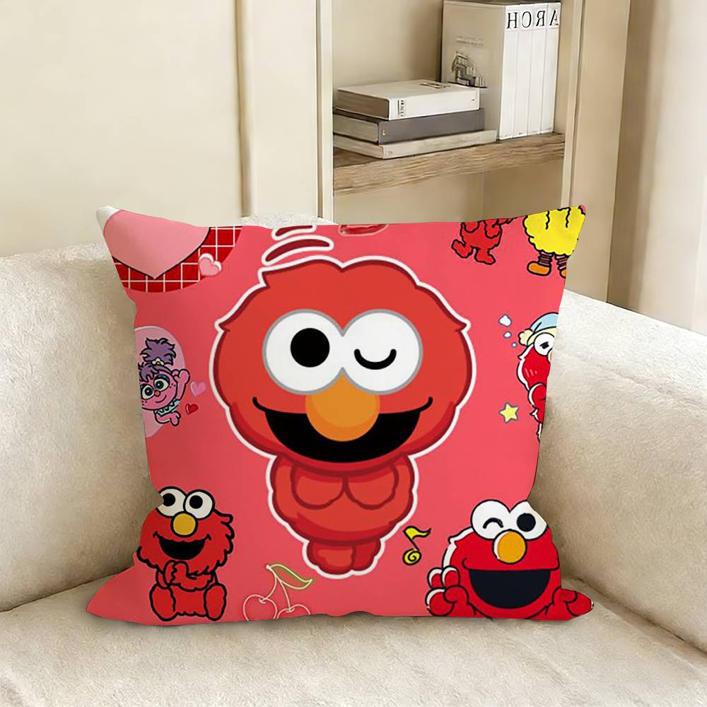 EElmoS Red Pillow Cover Sofa Cushion Cover Home Room Decoration Children Gift