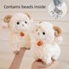 Fluffy Soft Plush Sheep Doll Standing New Year Sheep Commemorative Doll  New Year Gift