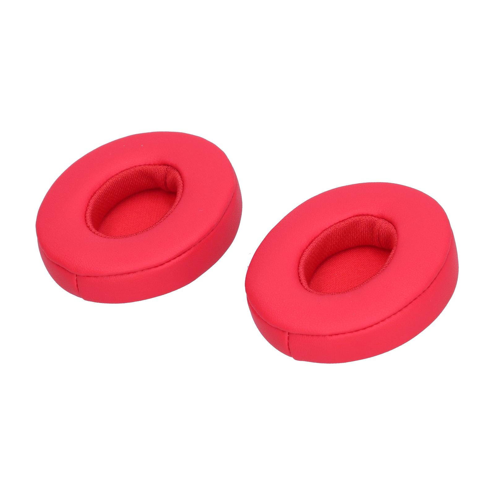 Replaceable Memory Foam Earpad Headphone Cover Pad for Solo2 Earpad Cushion Cover красный