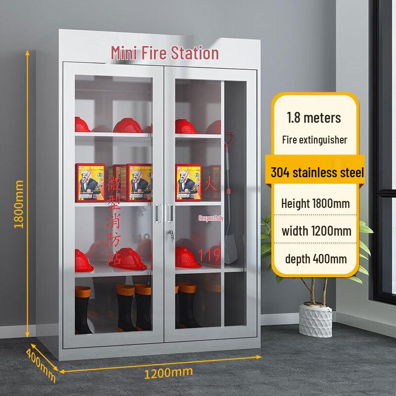WEZHO Outdoor Stainless Steel Fire Equipment Cabinet