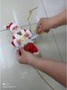 Weihnachtsmann klettert Strickleiter hoch: Musikalisch, leuchtendes Weihnachtsdekorationsspielzeug