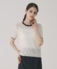 VISITINNEWYORK Contrast Trimmed Pendant Knit Top (Vb6Skf1)