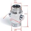 Water Pressure Control Shower Head Arm Diverter Sprayer Shut-Off Switch  Bathroom Parts