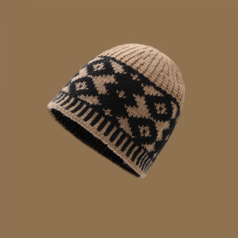 Adult-Kid Winter Knitted Hat with Cute Design and Ear Protection