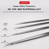 I2C NS(01-04) Super Alloy Tweezers Phone Circuit Repair Hand Tool Non-magnetic Stainless Steel Flying Wire Forceps