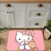 Kawaii Kitty Absorbent Floor Mat Bath Mats Non Slip Carpet Washable Non-slip Kitchen Rug Modern Home Decoration Living Room Rugs