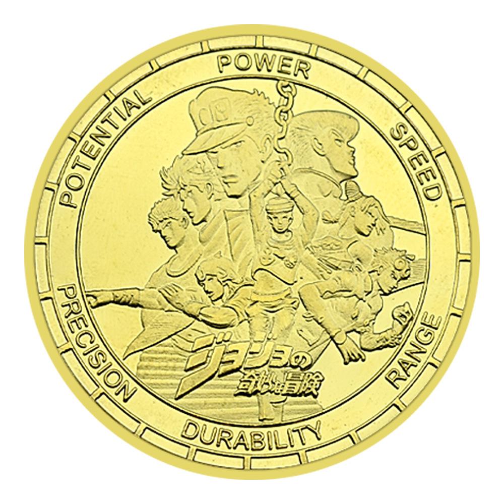 Cartoon Anime Gold Plated Badge Collection Gift Commemorative Coin