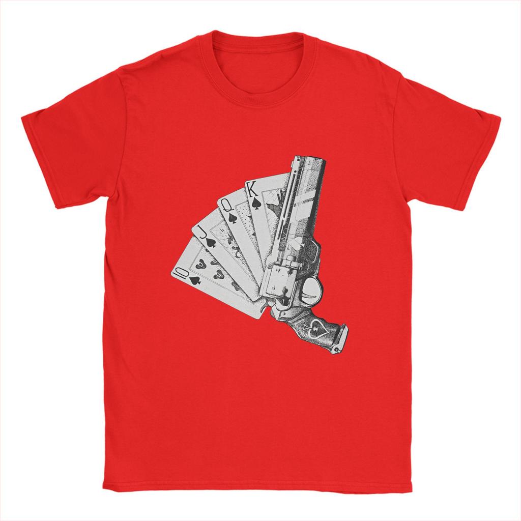 Destiny 2  Pure Cotton T Shirt For Men's Summer Video Game  Y2K Retro T Shirts Round Neck Trending Tees Oversized Hot Sale Tops