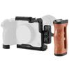 Rotating Top Handle Camera Cage Featuring 360 Degree Rotating for Unobstructed EVF Access During Handheld Use