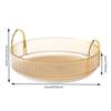 360° Rotatable Desktop Cosmetic Rack Bathroom Shelf Large-capacity Perfume Aromatherapy Skin Care Product Storage Rack Organizer