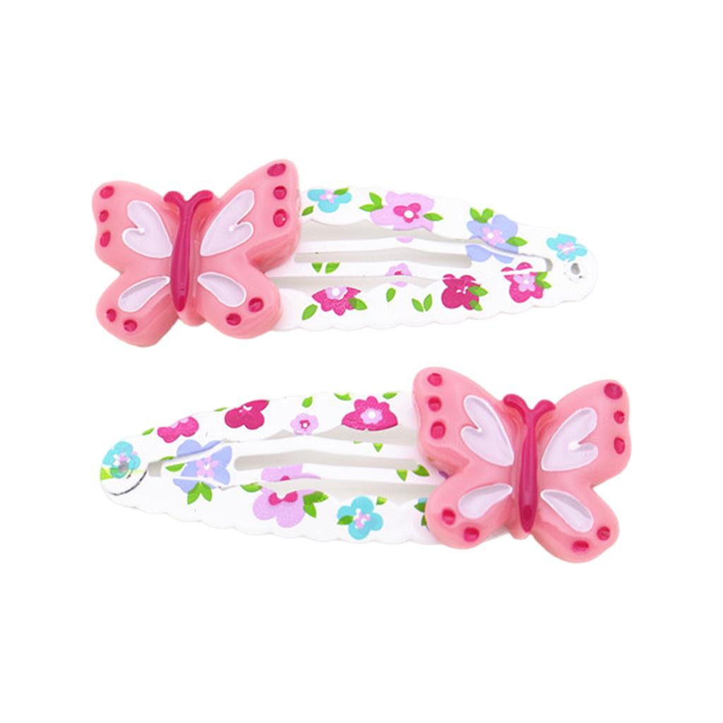 Girls Hair Clip Mushroom Women Kid Hairgrips Butterfly Headdress Barrettes Snail Shape Sweet 2000s Girls Hairpins