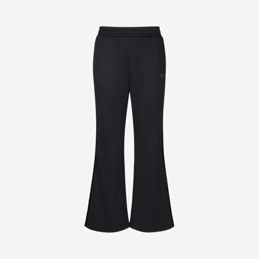 Fila Fleece Velvet Point Bootcut Training Pants BLACK/W75