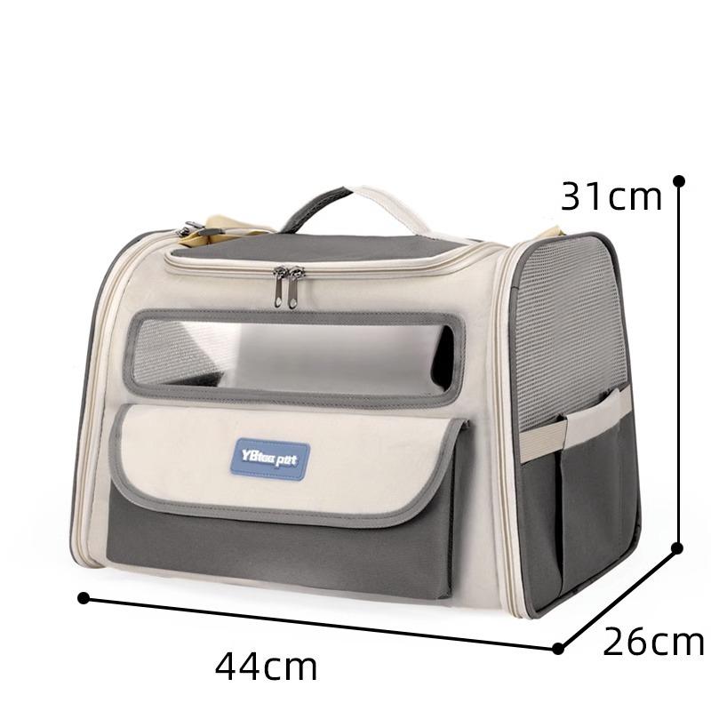 Cat Bag for Outdoor Use Portable Large Capacity Cat Carrying Portable Dog Diagonal Shoulder Bag