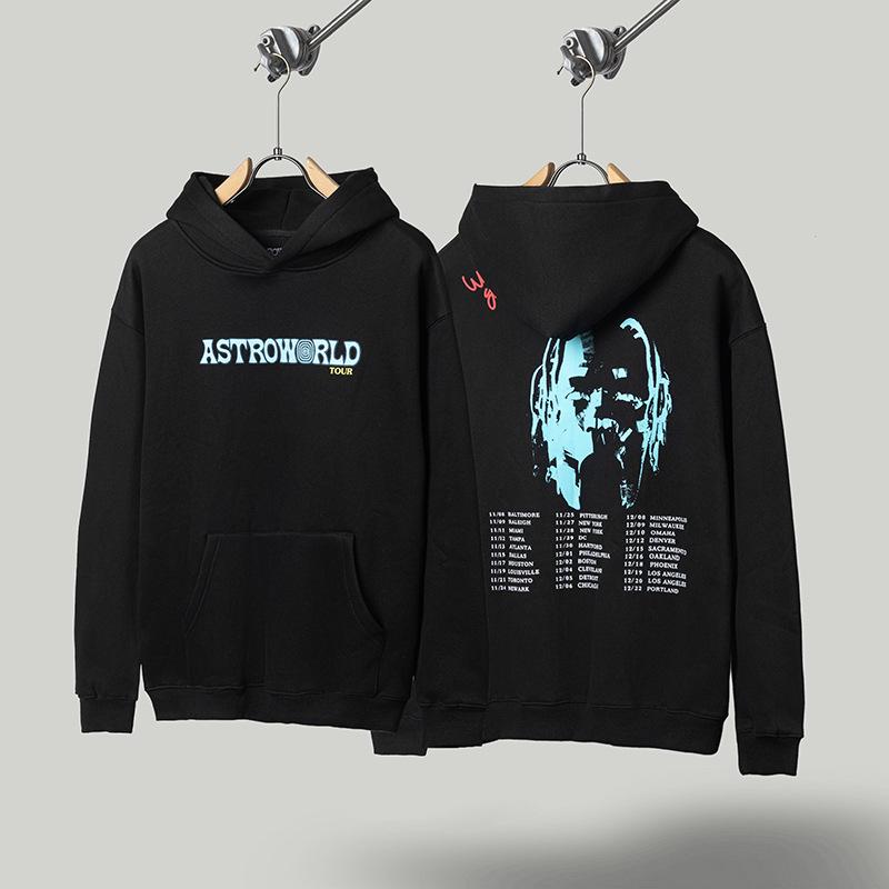 Outfit Trendy Hip Hop Travis Scott Collaborazione Felpa e Pantaloni
