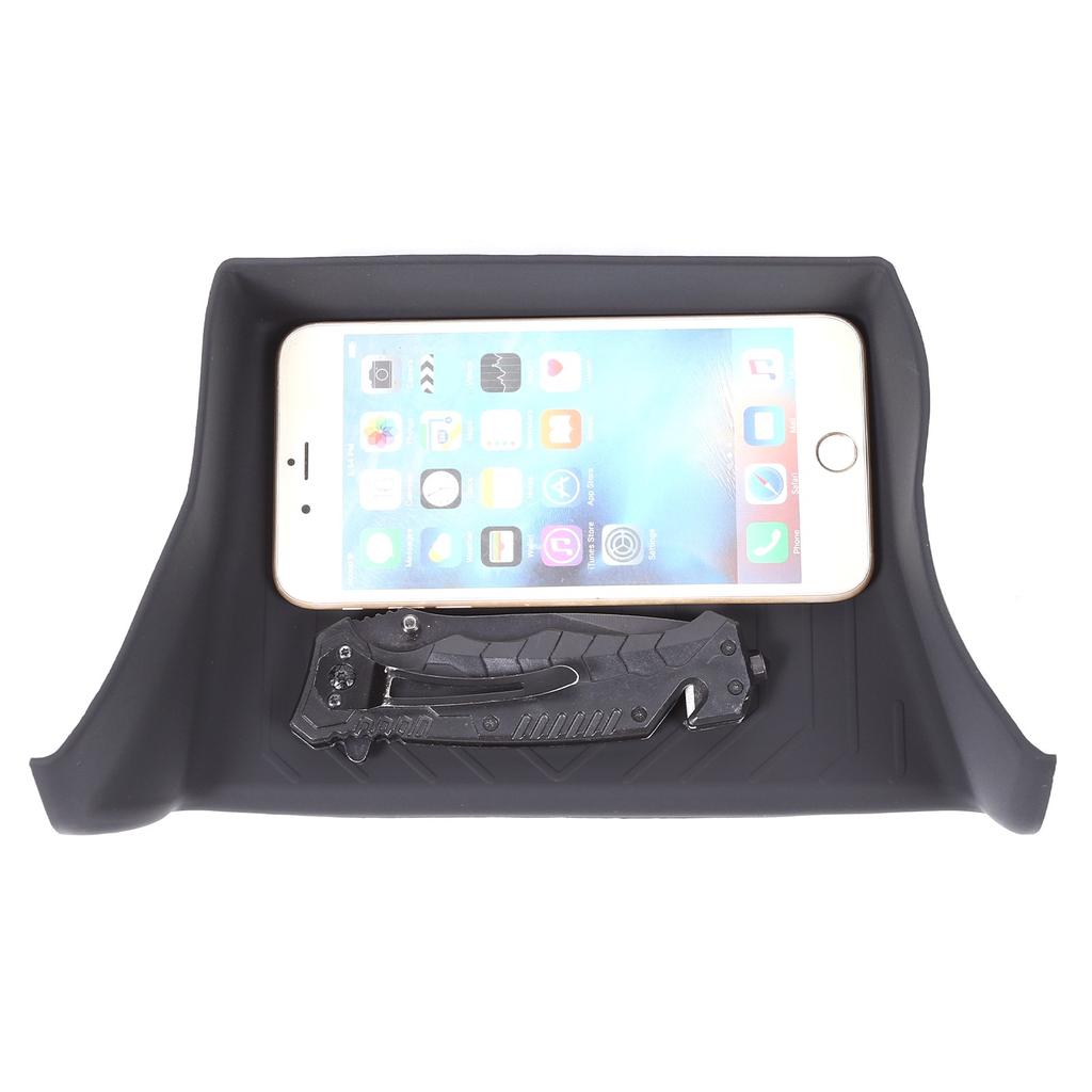 Silicone Center Console Upper Storage Box Pad For Toyota Land Cruiser LC300 22+