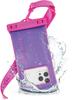 IP68 Dustproof and Waterproof Waterproof Floating Pouch for Smartphones Up To Purple Paradise Case-Mate (Highest Rating) 6.7 Inches, Purple/Fuchsia -