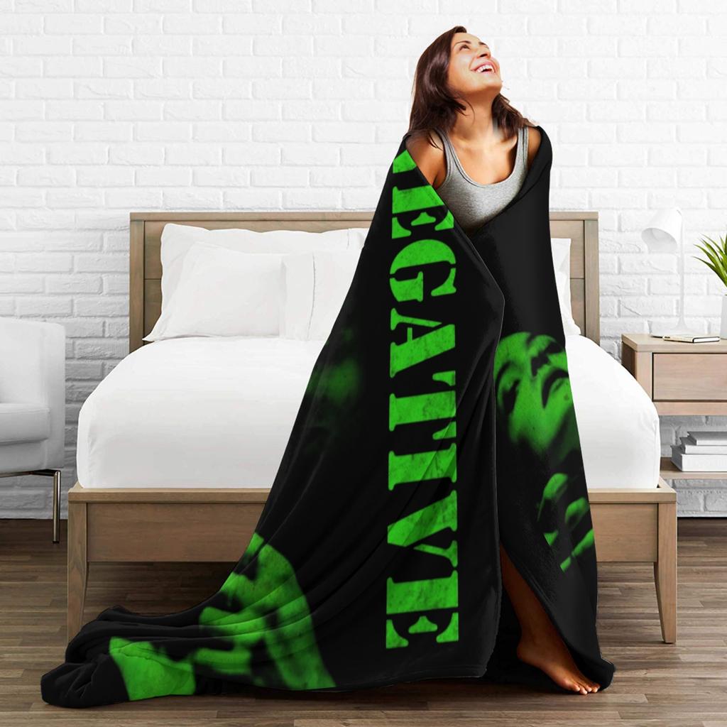 Type O Negative Rock Band Blanket Music Album Fuzzy Funny Breathable Throw Blanket for Bedroom Autumn/Winter Office