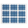 20pcsset Cross Tape Medical Kinesiology Stickers Sports Papers Blue