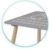Ricokids Kids Table With Two Chairs, Bunny Design