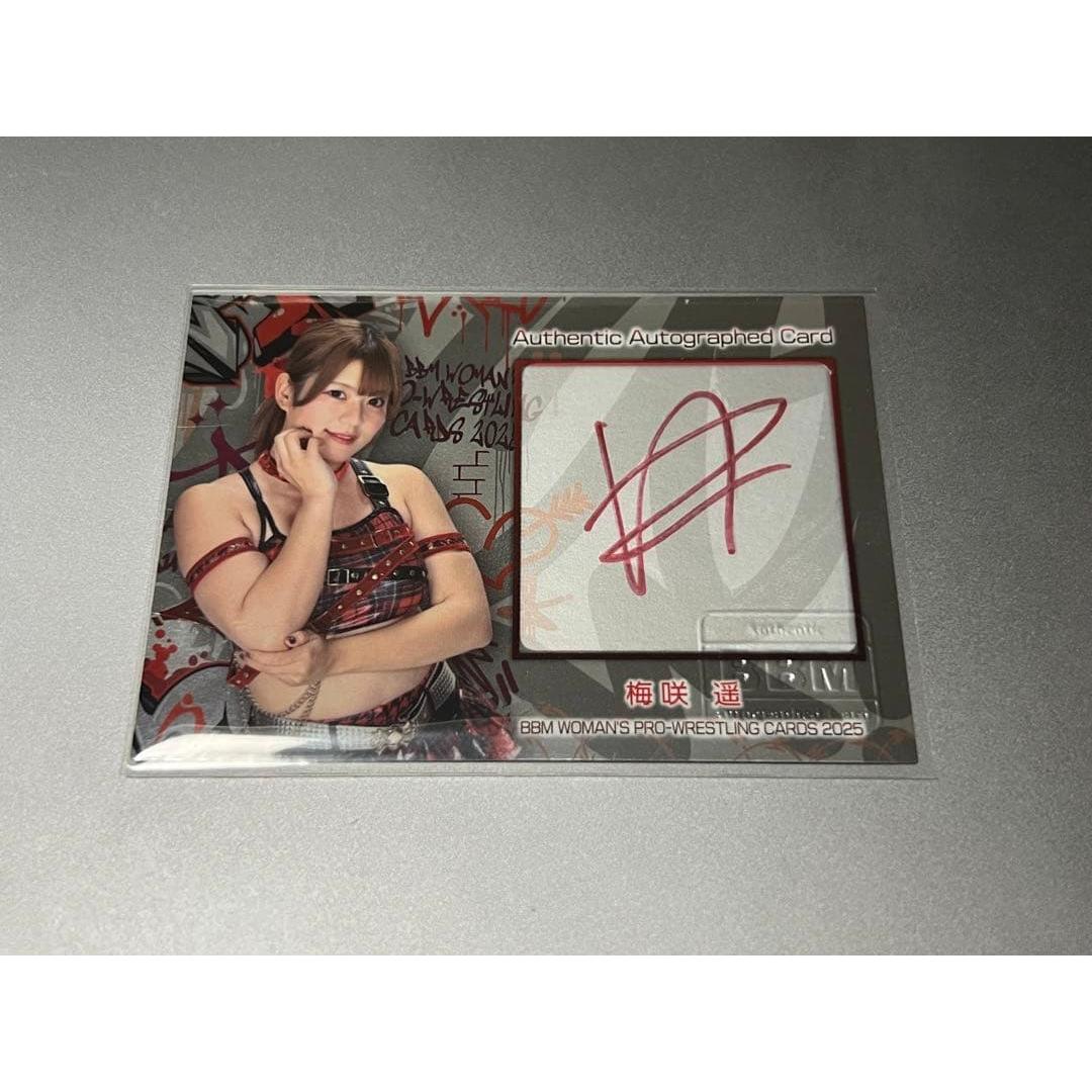 BBM2025 Women s Pro Wrestling Card Haruka Umesaki Insert Autograph Card Diana