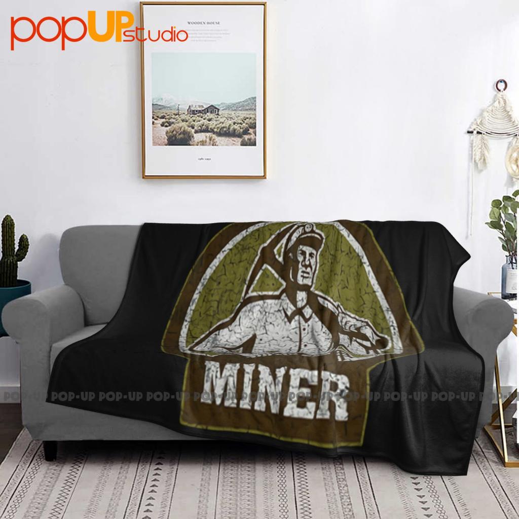 Bergmann Vii Bergarbeiter Mine Minen Bergbau Ultra-Weiche Decke Steppdecke Winter Sofabezug Bettbezüge