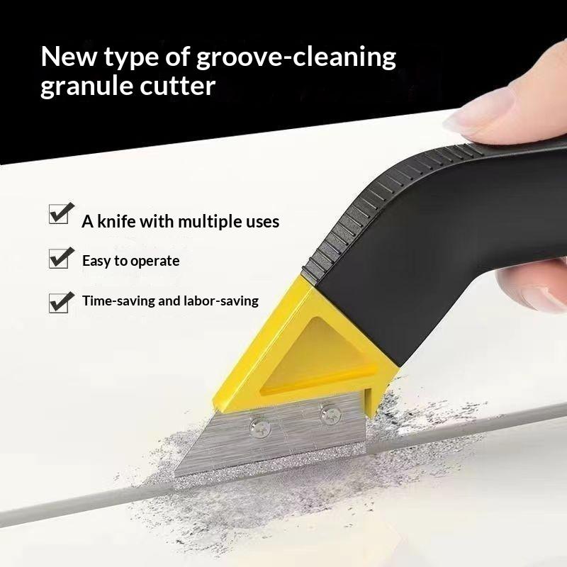 Ceramic Grout Removal Cleaning Knife Wall Floor Joint Rake Scraper Ceramic Seam Cutting Blade Tile Grout Saw Grout Removal Tool