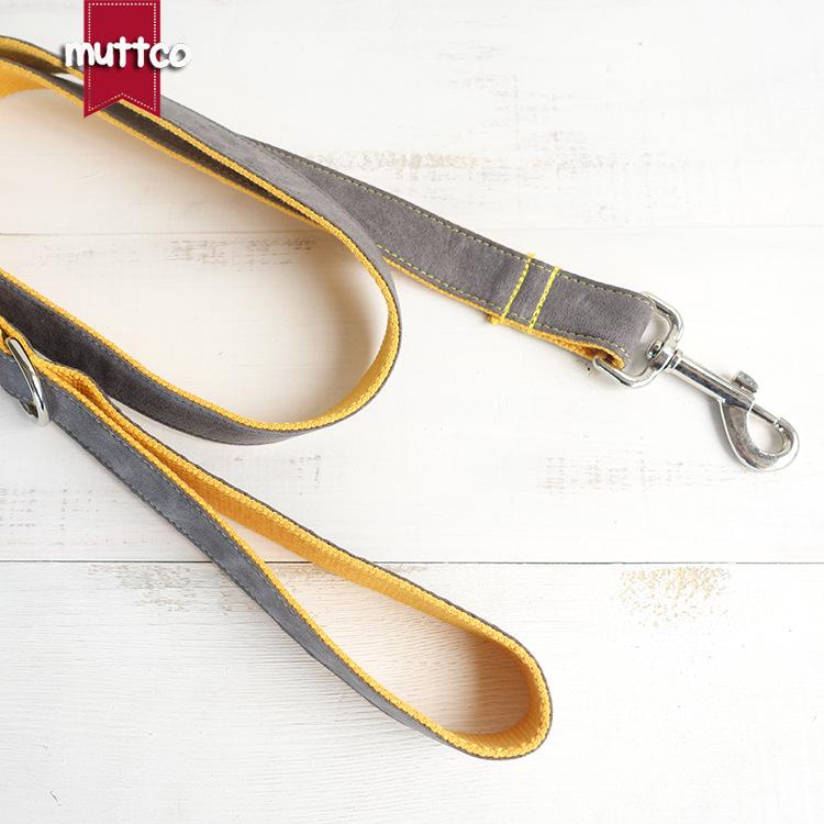 Maßgefertigte graue Hundeleine - Kreatives Design zum Spazierengehen