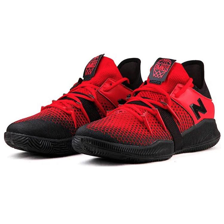 New New Balance OMN1S Low Black Team Red BBOMNLBR